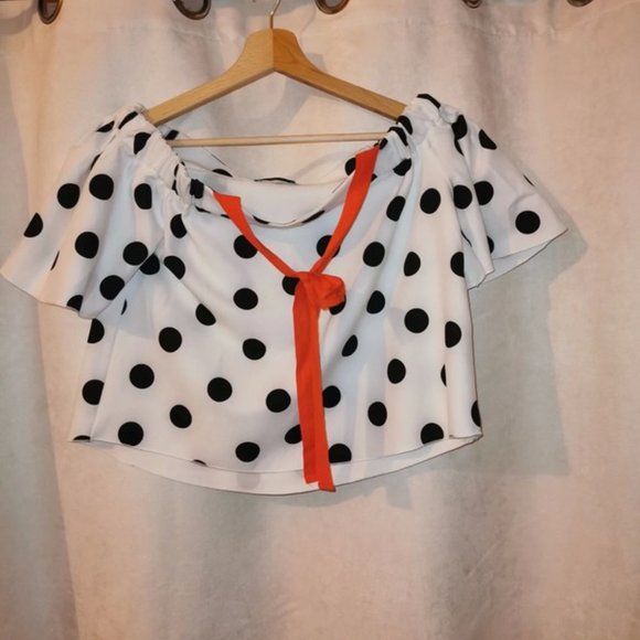 Zara polka dot blouse - Picture 3 of 6